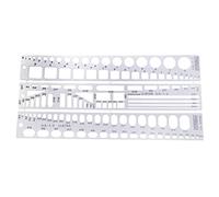 MFMEXUL Lightwieght Model Engraved The Forming Block Scribing Panel Rivet Craft Tool