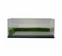 MFMEXUL Miniature Car Stand Model Car Display Case Storage Box Diorama Case With 1/64 scale Compatibility And Full Collection View Suitable for shelf display photography office decor exhibition