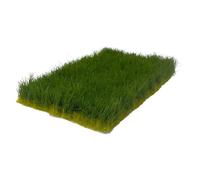 MFMEXUL Miniature Grass Tufts, Lawn for Sand Table, Simulation Grass Decoration Made of Nylon, Suitable for Model Railroading And, Medium green