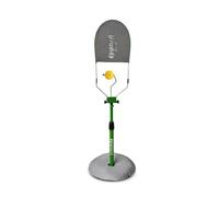 MFMEXUL Pickleball Solo Practice System Training Device Practice Tool Practice Equipment With Compact 145cm Length And 40cm Width Frame suitable for driveways courts backyard practice areas, Yellow