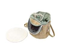 MFMEXUL Portable Bird Carrier Bag for Small Birds on The Go, Light Green