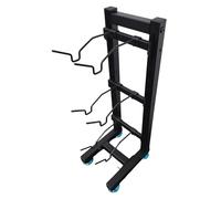 MFMEXUL RC Boat Display Rack Model Ship Holder Storage Stand Multi Layer Adjustable Iron Steel Frame Suitable for study garage showroom living room, 3 Tier