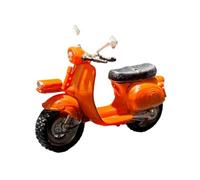 MFMEXUL Realistic 1/64th Scale Miniature Scooter Model for Construction And Decoration Projects.