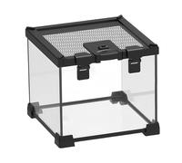MFMEXUL Reptile Terrarium Terrarium Breeding Box Sturdy Snake Enclosure Small Amphibians Glass Habitat Cage for Horned Frogs Snake