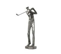 MFMEXUL Resin Figurine Display Abstract Golfer, Modern Minimalist Golf Player Sculpture, Style B, Dimensions 19x11.5x37 Cm, Weight 0.76kg