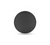 MFMEXUL Silent Drum Head Nylon Construction Noise Reduction Pad Realistic for Drummers Suitable for Music Lessons Studio, Black, 18 inch (45.5cm diameter)