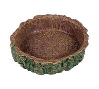 MFMEXUL Small Reptile Feeder, Easy to Clean, Multi-Purpose, Lightweight, Compact, Water Tray for Small Animals.
