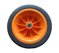 MFMEXUL Solid Wheelbarrow Tire Set, Portable Replacement Accessories, Heavy Duty Wheelbarrow Wheel for Travel, Indoor & Outdoor, As Described, M