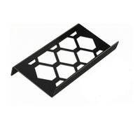 MFMEXUL Trading Card Display with Cutout Panel Slanted, Clear, Shelf, for exhibitions Shows, Collectors, Hobbyists, Black, Large Honeycomb