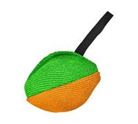 MFMEXUL Tug Ball Toy for Dogs, Pull Toy with Handle, Bite, Interactive Training Device for Hunting Small And Medium-sized Dogs, green orange
