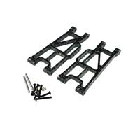MFMEXUL Vehicle Arm Rear Lower Control Arms Links Upgrade Metal 6061 Aluminum Anodized Efficient Performance suitable for 1/10 Meijiaxin 10210 10208V2 Bashers, Camouflage Green