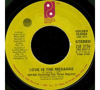 MFSB - MFSB Featuring The Three Degrees - Love Is The Message / TSOP (The Sound Of Philadelphia) - Philadelphia International Records - ZS8 3756