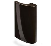 MFT Pull Handle for Balcony and Patio Door, Balcony Door Handle, Deluxe, Made of Aluminium, Dark Brown, RAL 8077, Stainless Steel Look, Patio Door Handle for Outdoors, Door Handle with Concealed
