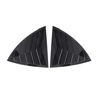 MFTGRS Cars Sun Visor Side Window Louver Cover For Tesla For Model Y 2023 Accessories Rear Window Spoiler Splitter Cover(Glossy black)