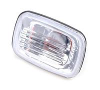 MFTGRS For Hilux 2wd 4wd Surf 130 Series Car Front Bumper Side Lamp Assembly Turn Signal Light Accessories(White1 X)