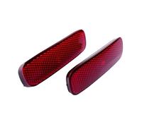 MFTGRS For Peugeot 107 206 607 For Expert 2x Red Rear Bumper Reflector 6340E6 6340 E6 6340E
