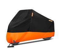 MFTGRS Motorcycle Cover For Royal Enfield Bullet, Meteor Classic 350/500, Interceptor 650, Continental GT 535, Himalayan 411 - 3XL, Water Resistant, UV Protection, Full Exterior Coverage