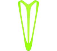 MFUOE Borat Mankini ManThong Swimsuit Men's V-String Underwear Sexy Mankini with Suspender Swimming Bodysuit Novelty Stag Fancy Dress Costume (Green)