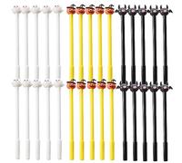 MFUOE Halloween Ink Gel Pens Cute Pumpkin Ghost Bat Gel Pen Cartoon Writing Gel Ballpoint Pens for Girls Boys Students School Office Supplies (30)