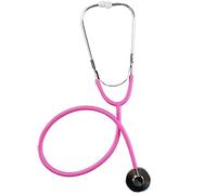 MFUOE Kids Stethoscope Toy Simulation Doctor Nurse Working Nursing Stethoscope Age 3+ for Kids Educational Toy for Children (Pink)