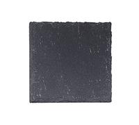MFUOE Tortoise Slate Pad Aquarium Slate Turtle Bathing Resting Platform Reptile Habitat Platform Feeding Dish (Square)