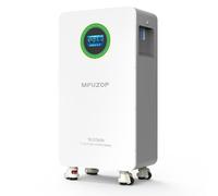 MFUZOP 48V 314Ah LiFePO4 Lithium Battery, 16.07 kWh Maximum Capacity, 51.2V Lithium Battery Built-in 200A BMS, 8000+Deep Cycles, Support in Parallel, for For Home Energy Storage and Off-Grid Systems