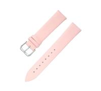 MFXFKOKGAX 8mm 10mm 12mm 13mm 14mm 15mm 16mm 17mm 18mm 19mm 20mm 21mm 22mm Ultra Thin Leather Watch Strap Soft Plain Waterproof Band(Pink,12mm)