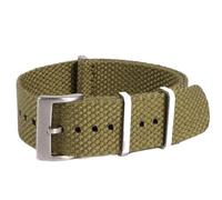 MFXFKOKGAX Cotton Nylon Strap Fit For Seiko Braid Wristband 20/22mm Soft Watchband Sport Bracelet For Omega Seamaster 007 For Citizen(A-Green,22mm)