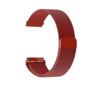 MFXFKOKGAX Fit For Samsung Galaxy 6 5 4 Classic For Amazfit Bip 5/Bip3 Pro/Balance And For Milanese Loop Watch Bracelet(Red 16,6-5-4-Classic)