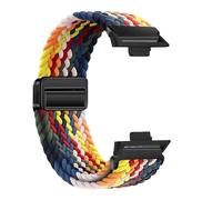 MFXFKOKGAX Magnetic Braided Nylon Loop Band Fit For Xiaomi Redmi Watch 4 5 Strap Adjustable Sport Replacement Correa Bracelet For Mi 9 8 Pro(Colorful-B,Mi band 9pro 8pro)