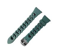 MFXFKOKGAX Silicone Band Fit For Amazfit GTS 4/2/2e Mini/3/GTR 4/3 Pro 42mm/47mm/GTR2/stratos 2/3/Bip Watch Bracelet 20mm/22mm(Pine Green,22mm watch band)