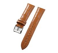 MFXFKOKGAX Strap Bamboo Joint Pattern Watch Accessories 18mm 20mm 22mm Men Women Waterproof Bracelet Universal Watchband(Dark Brown,18mm)