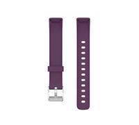 MFXFKOKGAX Strap Watchband Fit For Fitbit For LUXE Smart Watch Wrist Band Premium Silicone Fitness Tracker(Dark Purple,L Size)