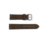 MFXFKOKGAX Watch Band Dark Brown 20mm 22mm Fit For Seiko For Omega Wristband Bracelet Quick Release Strap Men Women Accessories(Dark Brown,22mm)