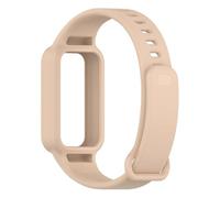 MFXFKOKGAX Watchband Fit For Redmi Band 3 Wristband Silicone Single Color Integrated Strap For Xiaomi 9 Active Accessories(Pink)