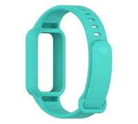 MFXFKOKGAX Watchband Fit For Redmi Band 3 Wristband Silicone Single Color Integrated Strap For Xiaomi 9 Active Accessories(Mint green)