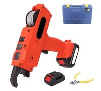 MFYDPP Automatic Rebar Tie Gun,8mm-34mm Tier Tying Machine,Automatic Rebar Tier Tying Machine,Electric Reinforcing Rebar Tier Gun,Steel Bar Tie Tool,with 2 Rechargeable Batteries