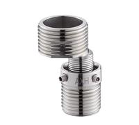 MFYOUPK Adjustable Shower Faucet Angle Adapter,Adjustable Leakproof Connector - Wall-Mounted Shower Faucet Adapter,for Apartment Kitchen Household Hotel Maintenance Replacement