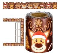 MFYOUPK Christmas Border for Bulletin Board | 33ft Holiday Decorations,Classroom Decor Holiday Borders,for Photo Frame Classroom School Event Office Church Library Kindergarten Shower Birthday