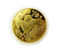 MFYOUPK Collector Coin,Chinese New Year Horse Coin - Year of the Horse Collection Display Collecting for Kids Women Decor Home Art Collector Souvenir