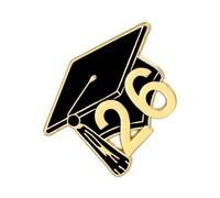 MFYOUPK Graduation Brooch - Grad Lapel Badges,2026 Grad Pins | for Student Teacher High School College School Banquet Party Collar Shawl Sweater Coat Jacket Scarf