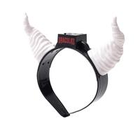 MFYOUPK Horns Headband | Halloween LED Flashing Horns Head Band | Adjustable Headdress for Girls Men Women Kids Teens Dancers Event Celebration Party Photoshoot Performance Nightclubs