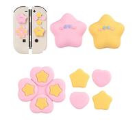 MFYOUPK Joystick Covers | Controller Joystick Grips | Game Console Handle Covers Silicone Button Sticker for Daily Play Travel Kids Adults Home Bedroom Outdoor Stream Indoor