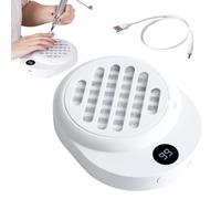 MFYOUPK Nail Vacuum Dust Collector | 6000RPM Manicure Suction Extractor Machine - Desktop Nail Dust Vacuum | for Beginners Professionals Home Salon Office Beauty Casual Commercial