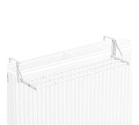 MFYOUPK Over Radiator Clothes Airer, Foldable Multifunctional Drying Rack Radiators Coat Rack No-Drilling Organizer Hanger Towel Rail Holder For Home Dormitory Hotel Apartment