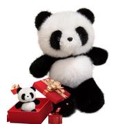 MFYOUPK Panda Plush | Cuddly Panda Stuffed Animal Toys - Decorative Doll for Kids Boys Girls Bedroom Living Room Sofa Bed Nightstands Shelf Tabletop Travel Car Office Wedding