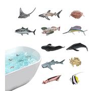MFYOUPK Play Fish | Cognitive Interactive Model,Realistic Fake Fish Toy - for Learning Home Playtime Bath Outdoor School Classroom Education Family Exploration