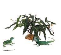MFYOUPK Reptile Plants,Fake Realistic Greenery | Snake Tank Leaves Decor | for Freshwater Desert Fish Turtle Betta Gecko Leopard Chameleon Frog Hermit Amphibian
