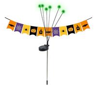 MFYOUPK Solar Scary Eyeball Lights | LED Solar Halloween Lights with Eyeball - Spooky Waterproof Lighting Decorations Path Lanterns for Yard Parties Flowerbed Walkway Outdoor Path