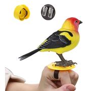 MFYOUPK Toy Birds for Kids | Electric Singing Bird | Desktop Realistic Talking Electronic Pet for Sensory Play Birthday Outdoor Room Decor Party Favors Kindergarten